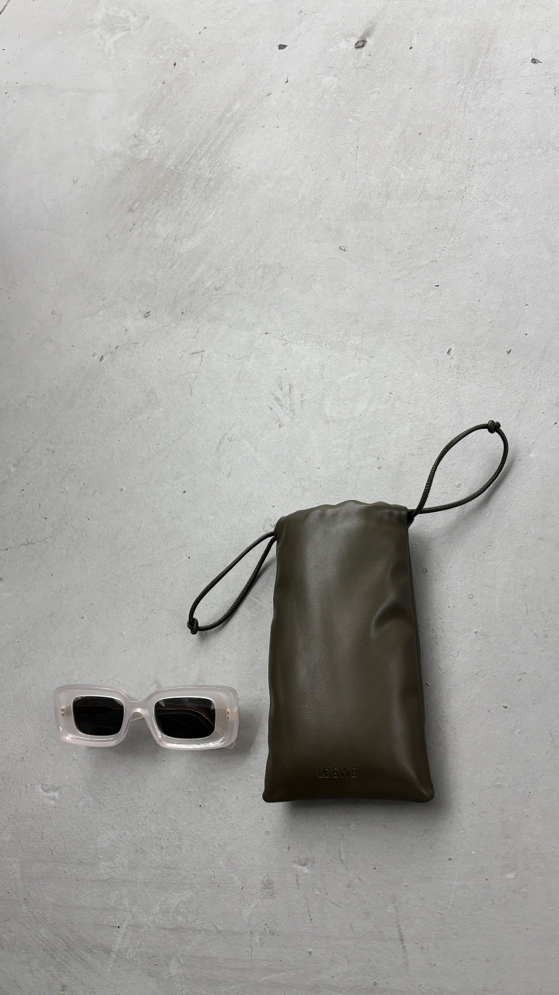 Loewe Rectangular Frame Sunglasses