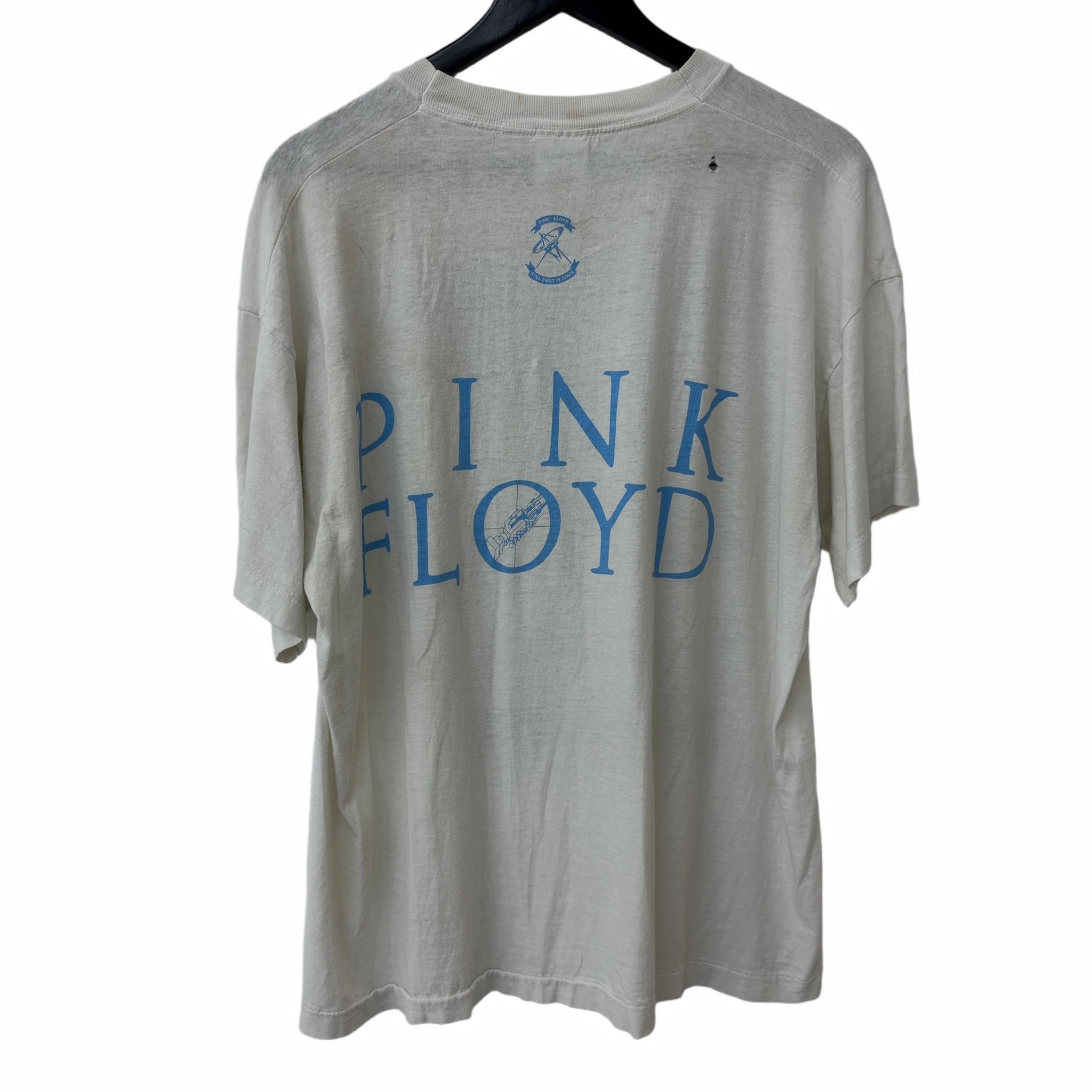 Vintage 1997 Pink Floyd Handshake Tee White