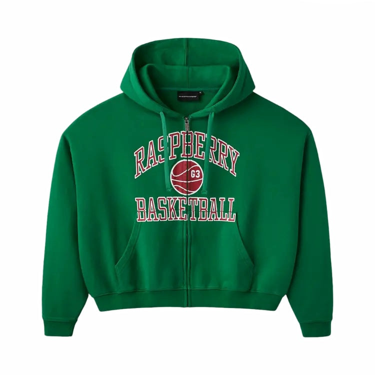 GV Gallery Fiveways Green Zip Up Hoodie
