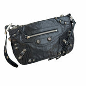 Balenciaga Le Cagole Mens XS Flap Bag Black