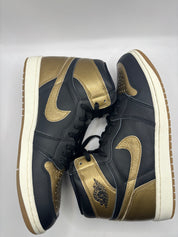 Jordan 1 Retro High OG Black Metallic Gold