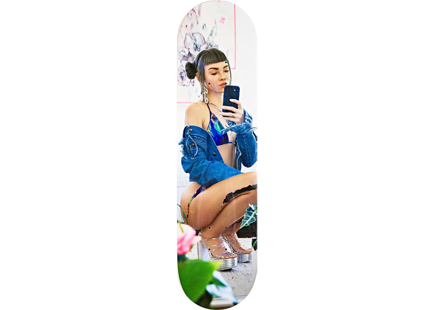 Miquela x NTWRK Bot Girl Summer Skate Deck