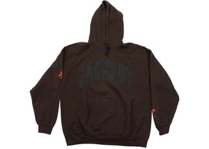 Travis Scott Road To Utopia Las Vegas Jackpot Hoodie Brown