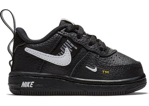Nike Air Force 1 Low Utility Black White (TD)