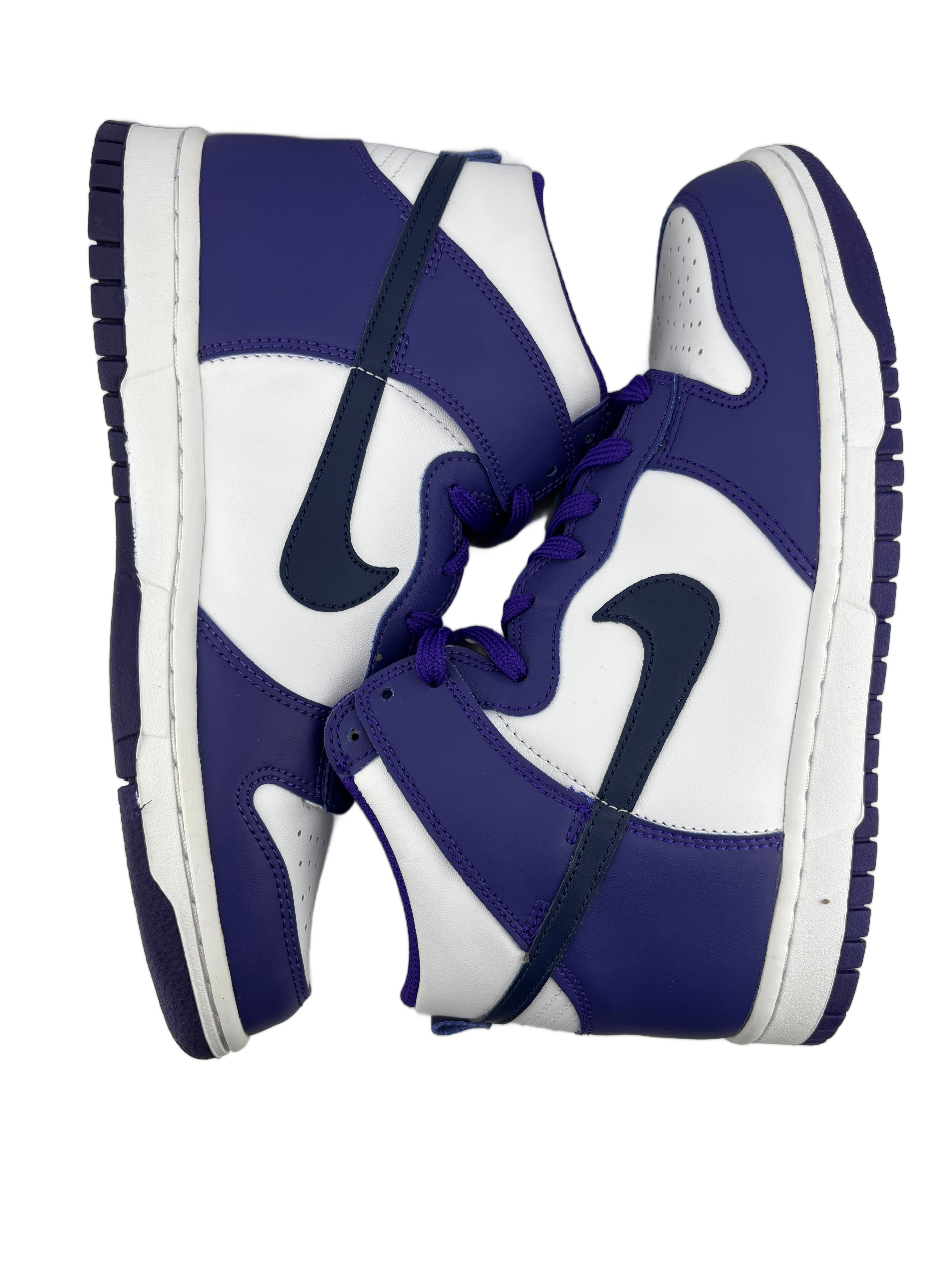 Nike Dunk High Electro Purple Midnght Navy (GS)