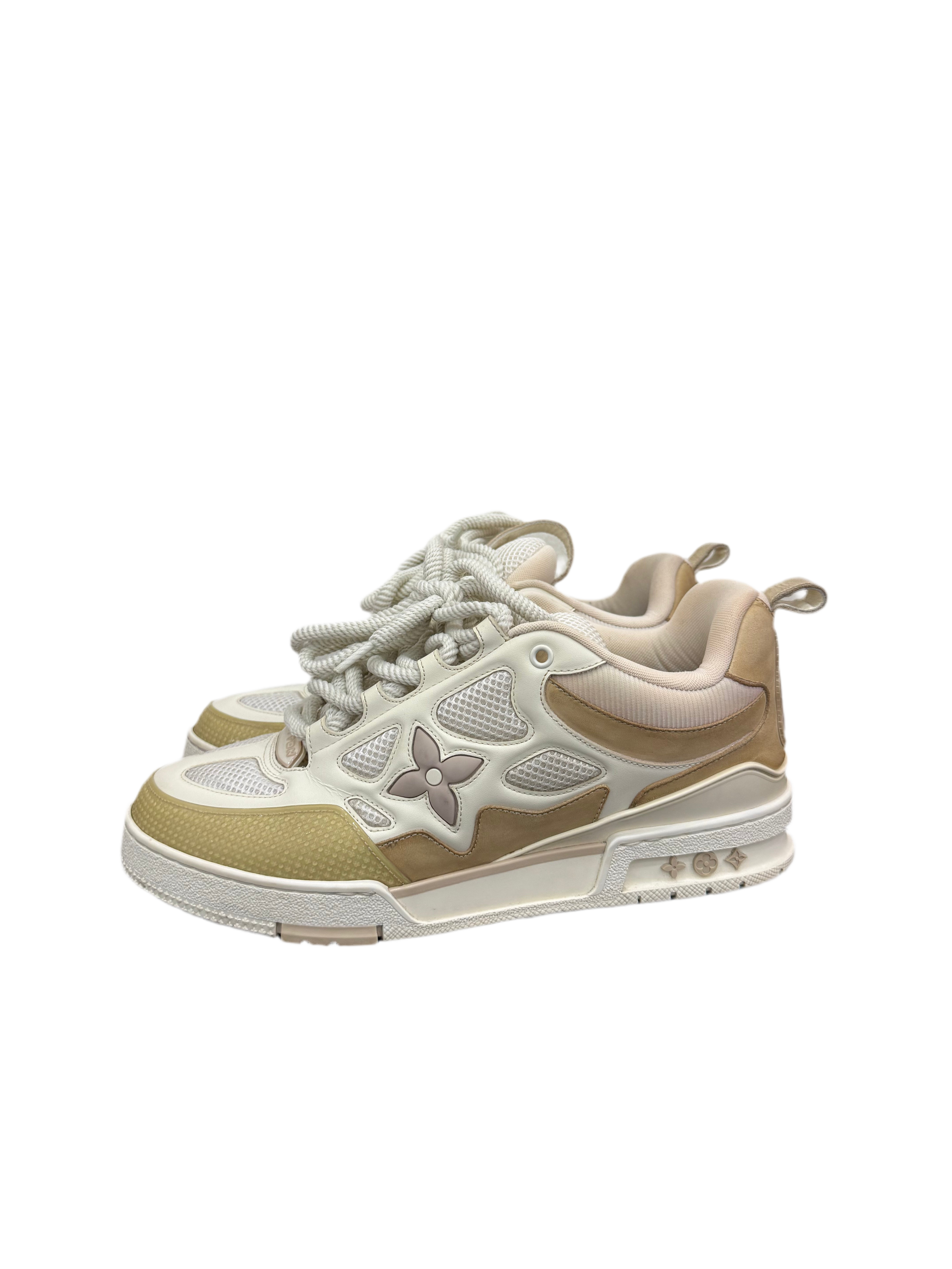 Louis Vuitton LV Skate Sneaker “Beige White”