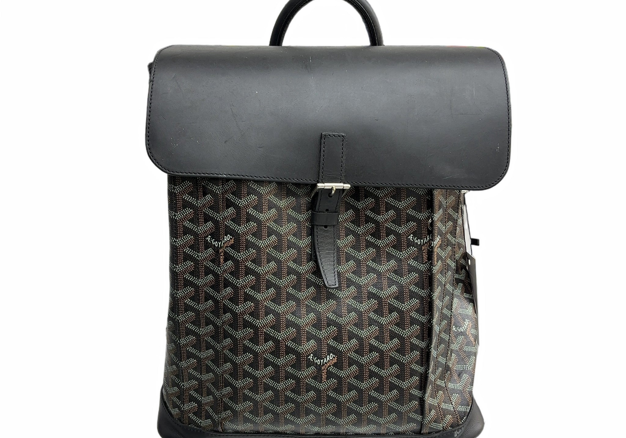 Goyard Alpin Backpack Goyardine Black