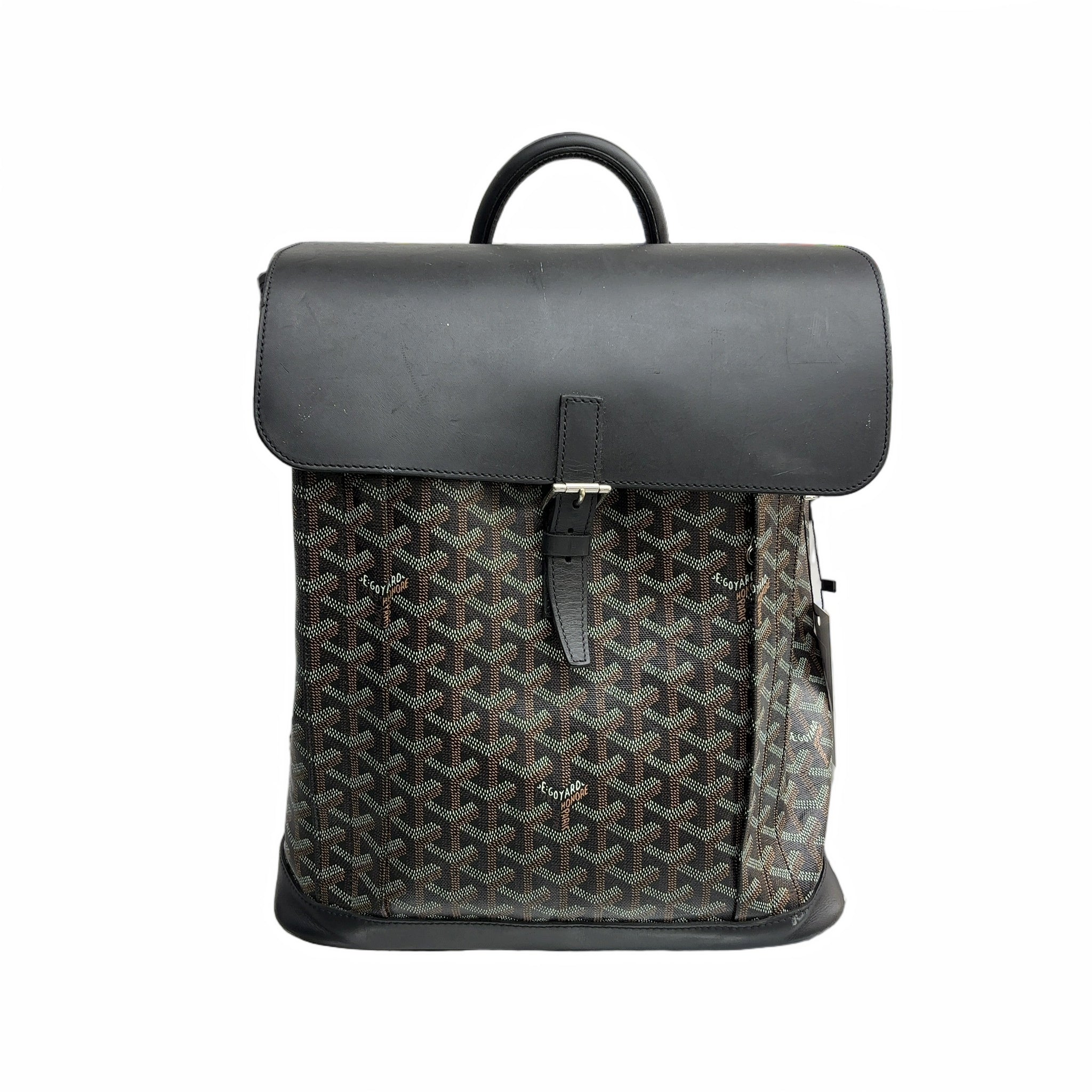 Goyard Alpin Backpack Goyardine Black