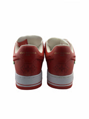 Louis Vuitton Nike Air Force 1 Low By Virgil Abloh White Red