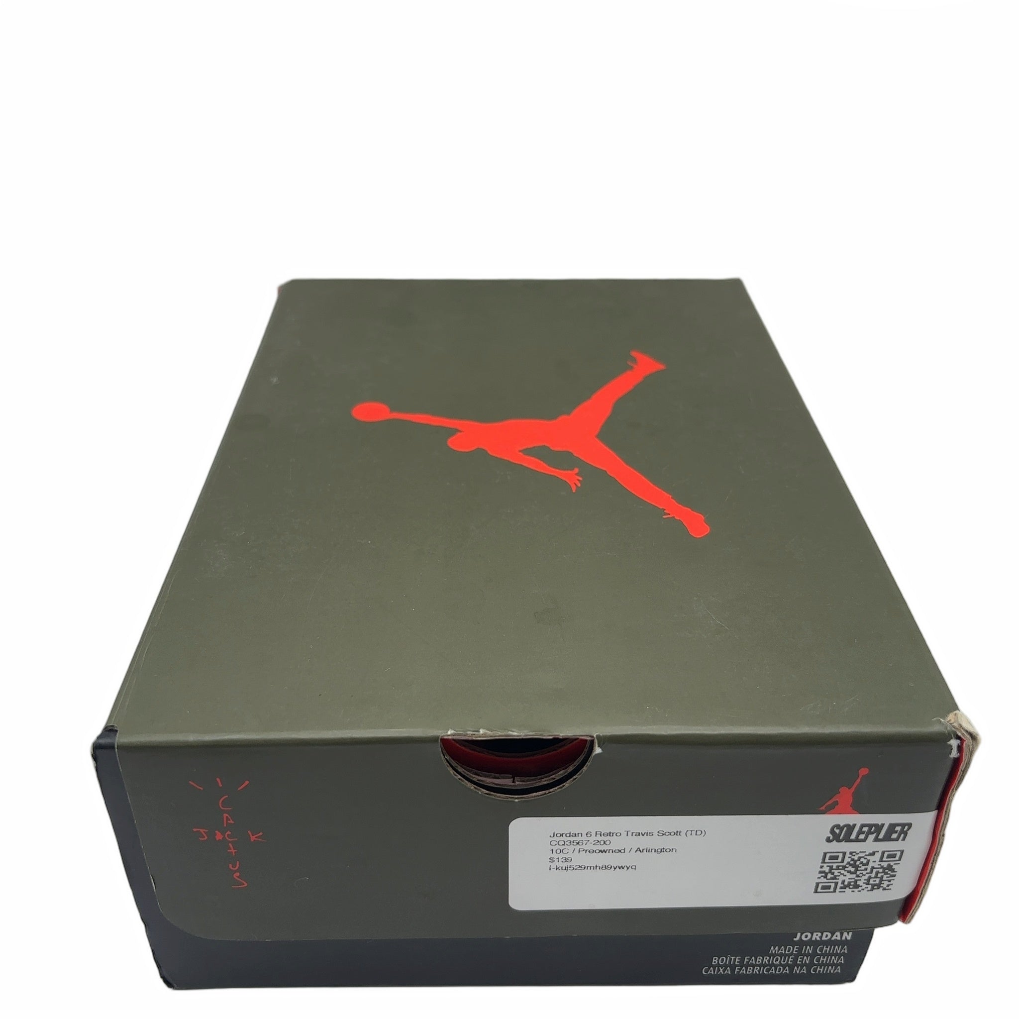 Jordan 6 Retro Travis Scott (TD)