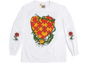 Gallery Dept. Puzzle Heart L/S Tee White