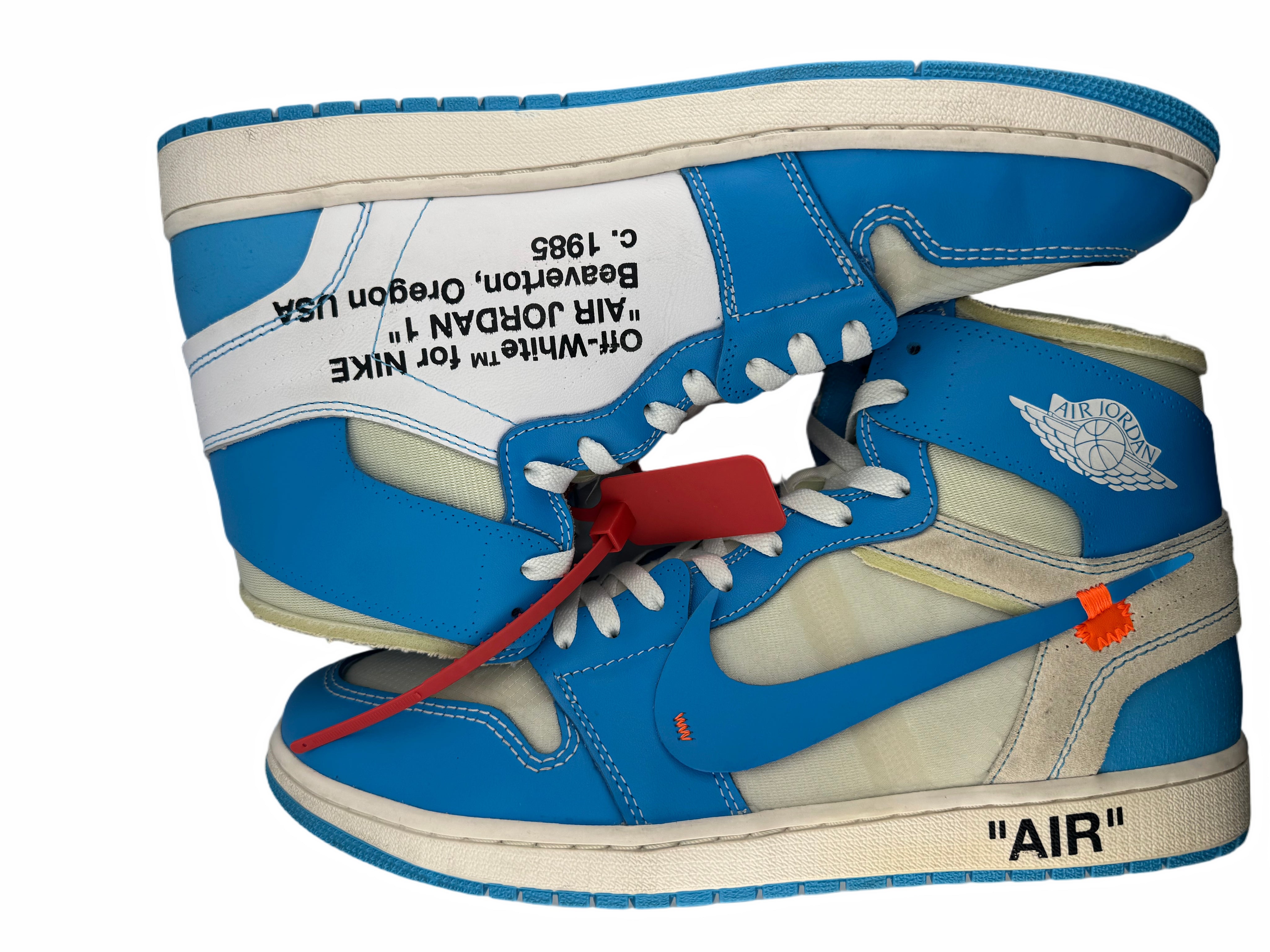 Jordan 1 Retro High Off-White University Blue