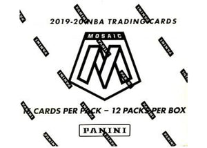 2019-20 Panini Mosaic Basketball Factory Sealed Cello Box