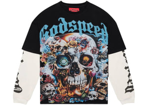 Godspeed Eternal Dream Layered Tee Black Wash