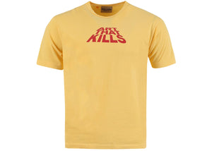 Gallery Dept. Art That Kills Logo T-Shirt Yellow