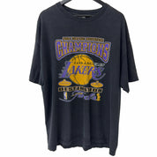 Vintage Lakers 2004 West Conference Champions Tee Black