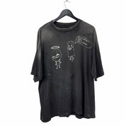 Saint Mxxxxxx x The Webster Life Beyond Earth T-Shirt Black