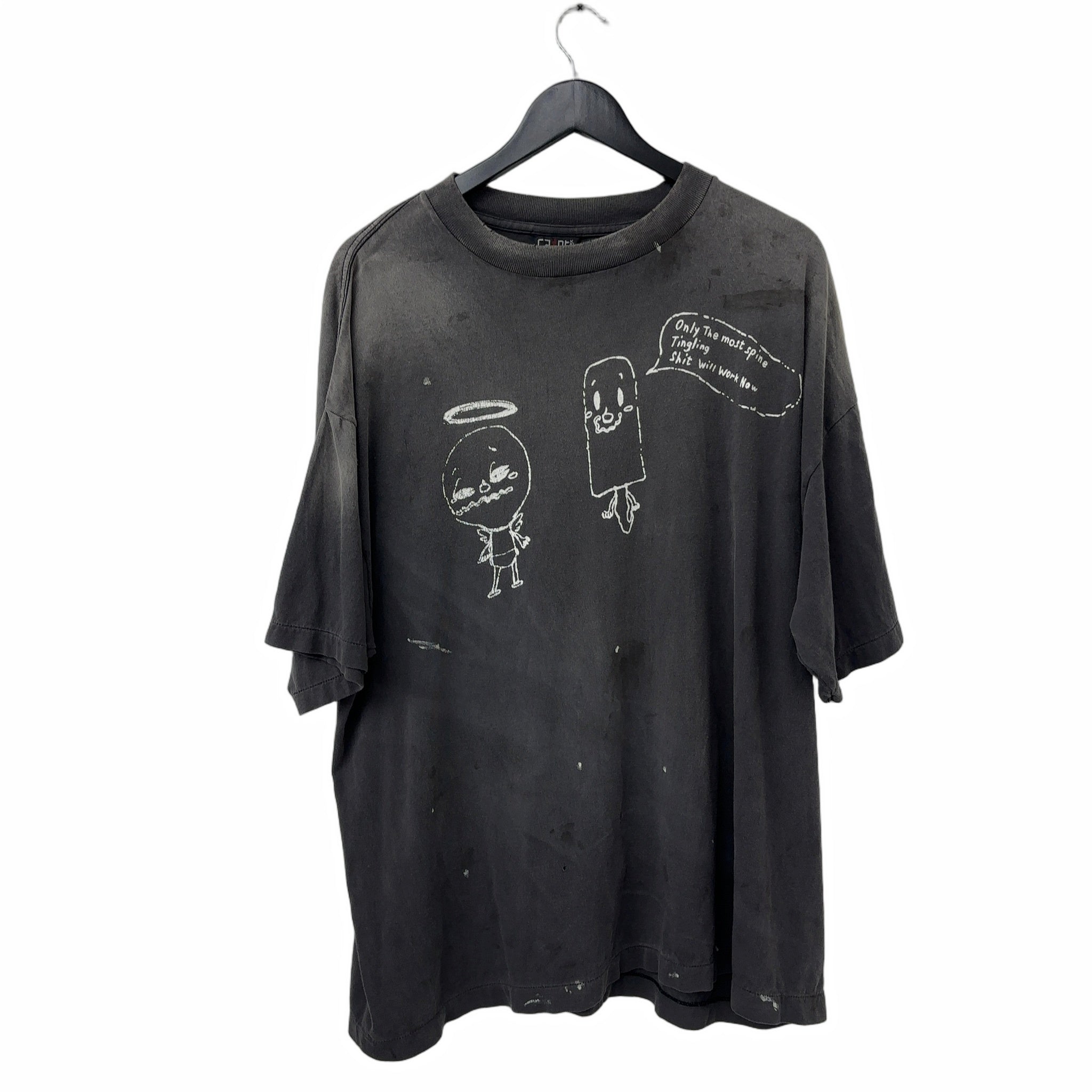 Saint Mxxxxxx x The Webster Life Beyond Earth T-Shirt Black
