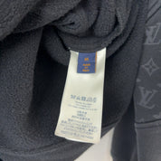Louis Vuitton Monogram Circle Cut Hoodie Black