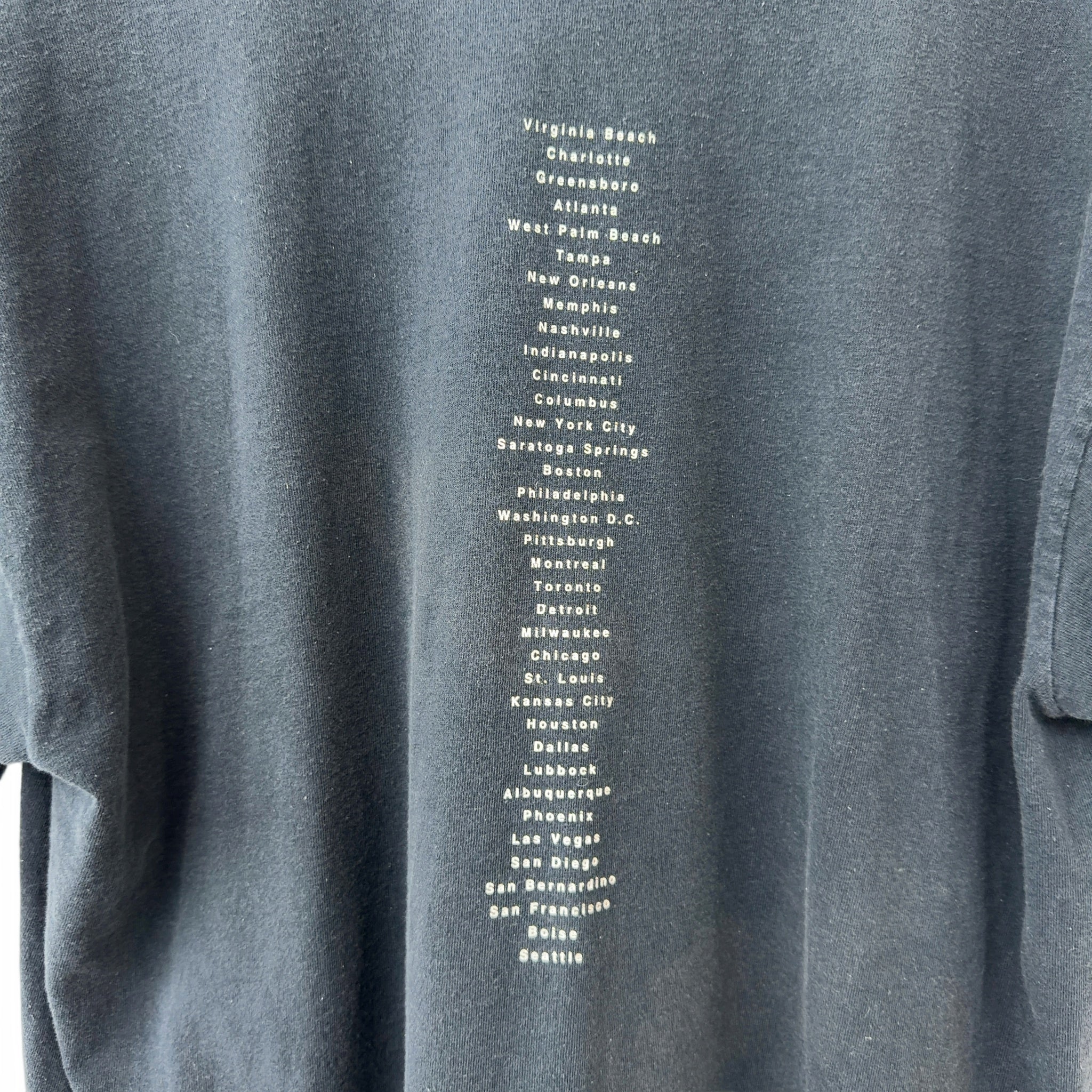 Vintage 2000's Pearl Jam Binaural Tour Tee