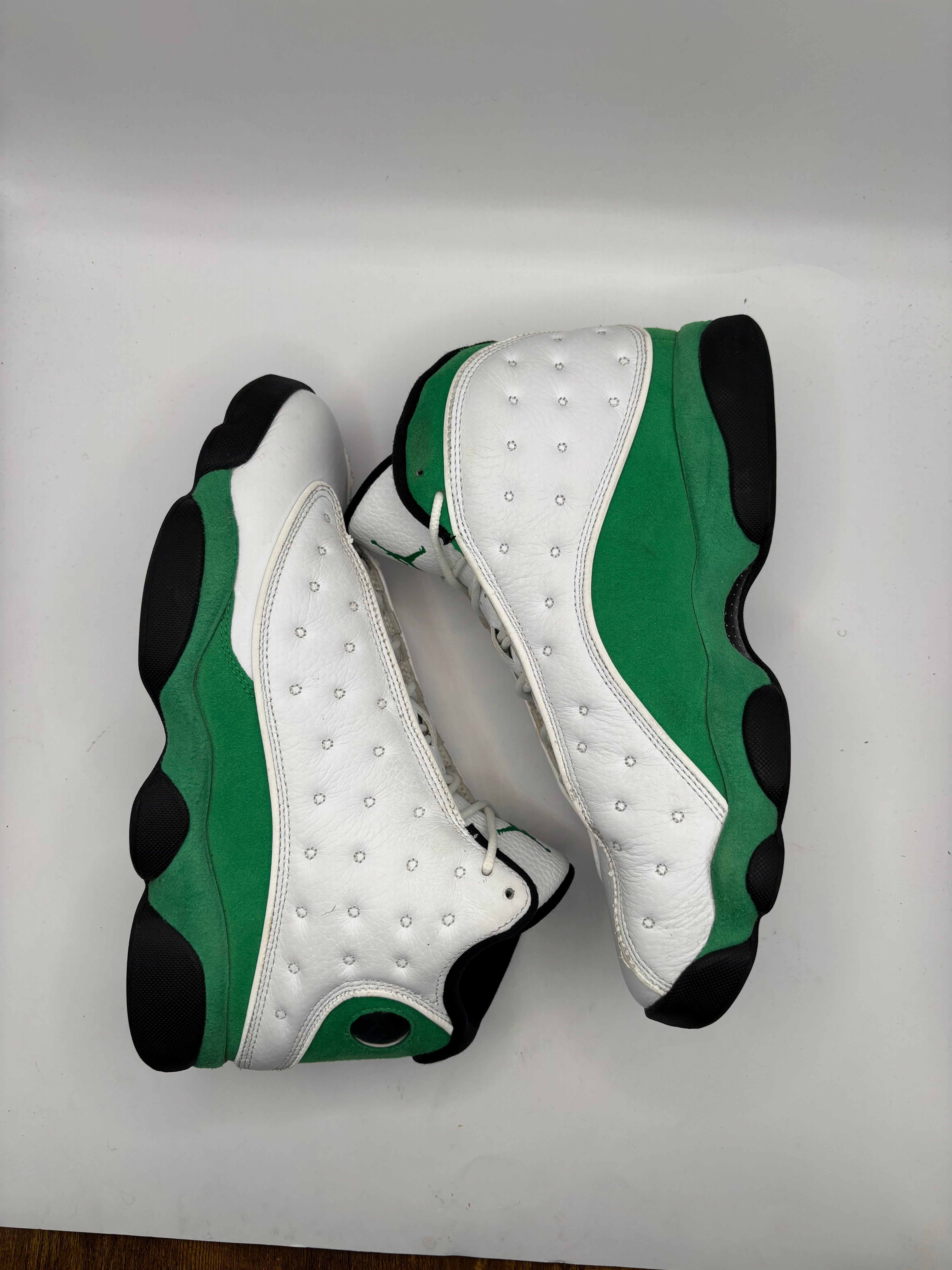 Jordan 13 Retro White Lucky Green