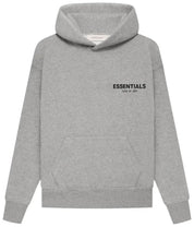 Fear of God Essentials Kids Hoodie 'Dark Oatmeal'