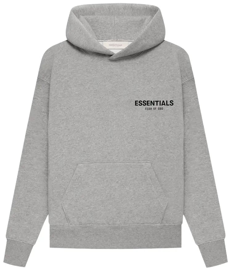 Fear of God Essentials Kids Hoodie 'Dark Oatmeal'