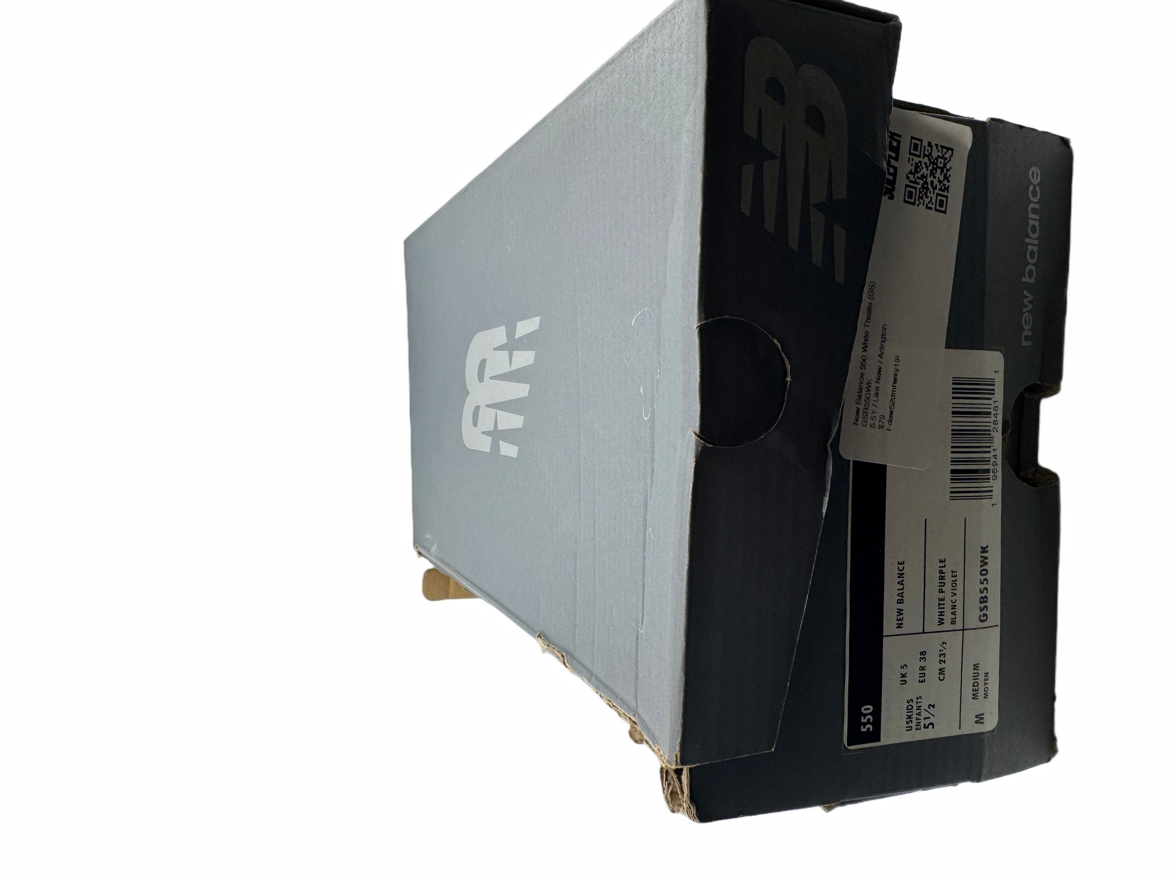 New Balance 550 White Thistle (GS)