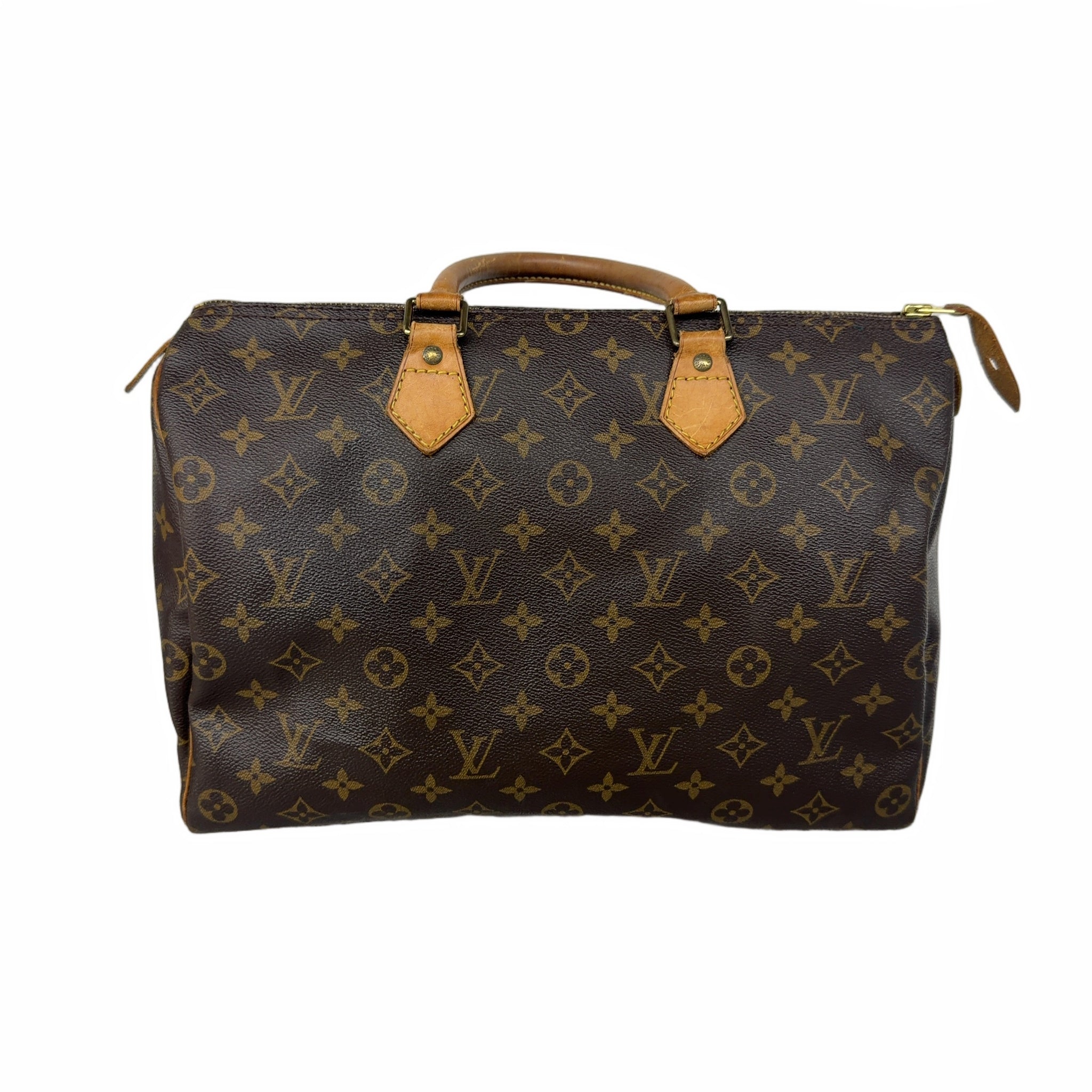 Vintage Louis Vuitton LV Monogram Speedy 35