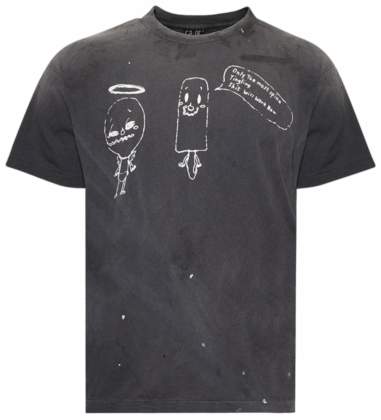 Saint Mxxxxxx x The Webster Life Beyond Earth T-Shirt Black