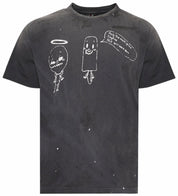 Saint Mxxxxxx X The Webster Life Beyond Earth T-Shirt Black
