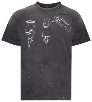 Saint Mxxxxxx x The Webster Life Beyond Earth T-Shirt Black