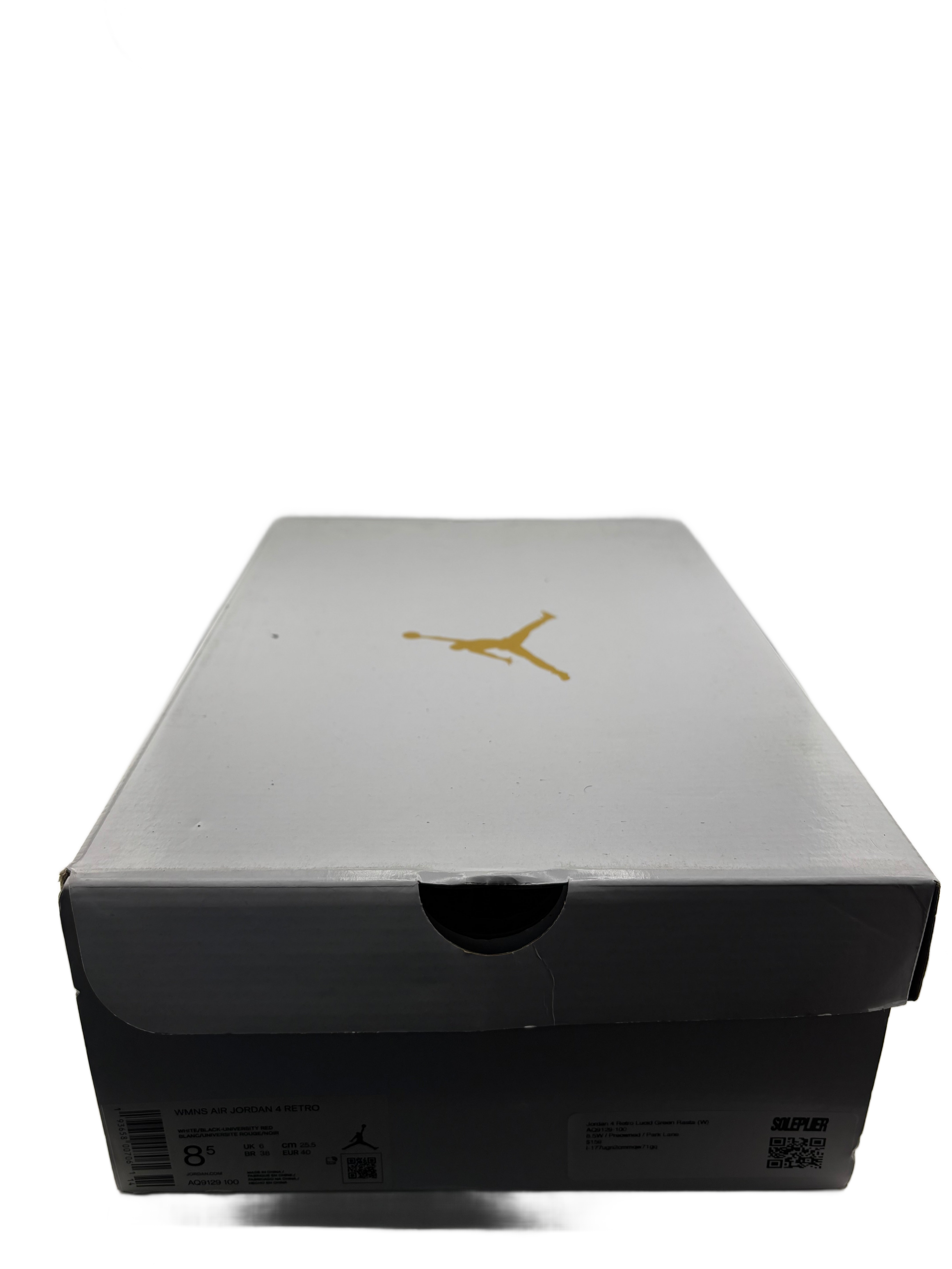 Jordan 4 Retro Lucid Green Rasta (Women's)
