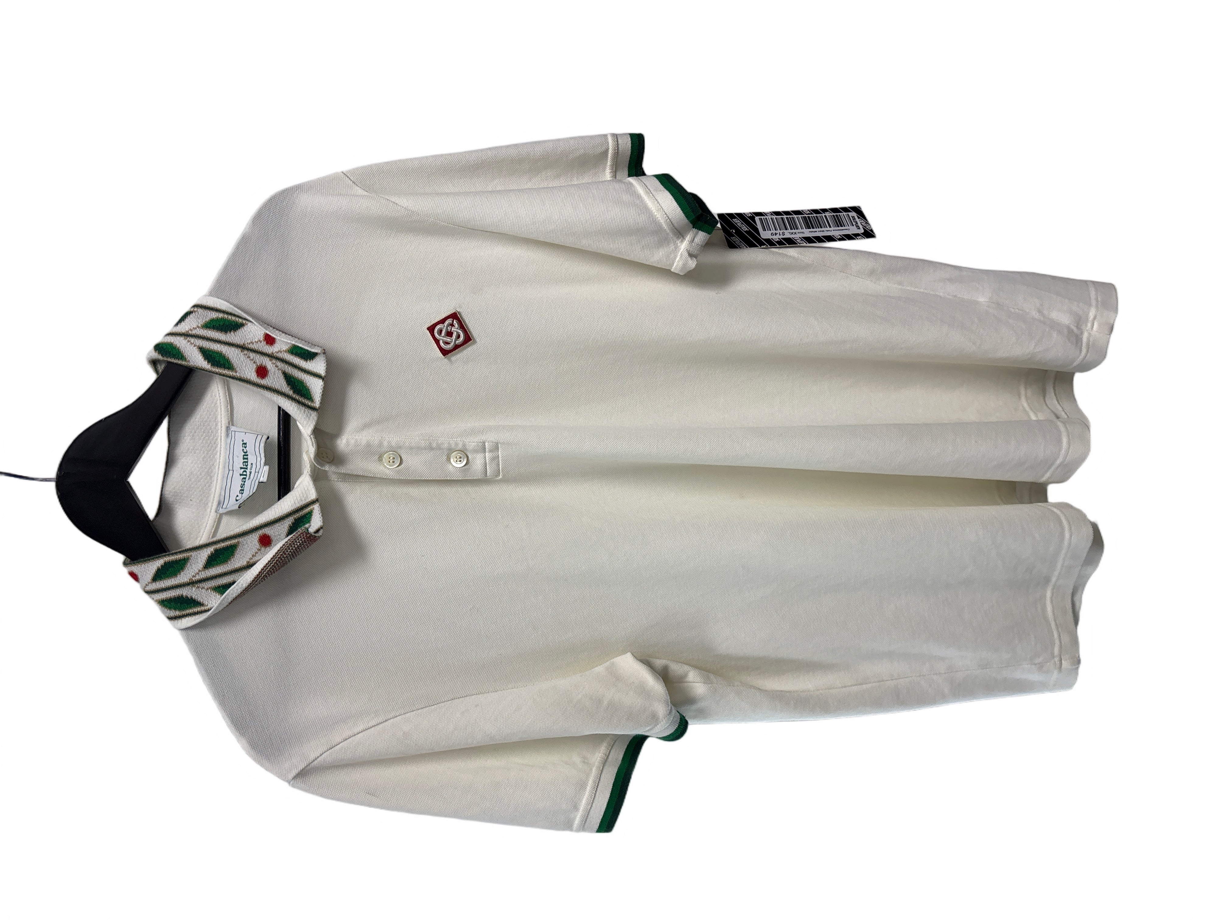 Casablanca Polo Shirt White