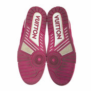 Louis Vuitton Trainer Low White Fuchsia
