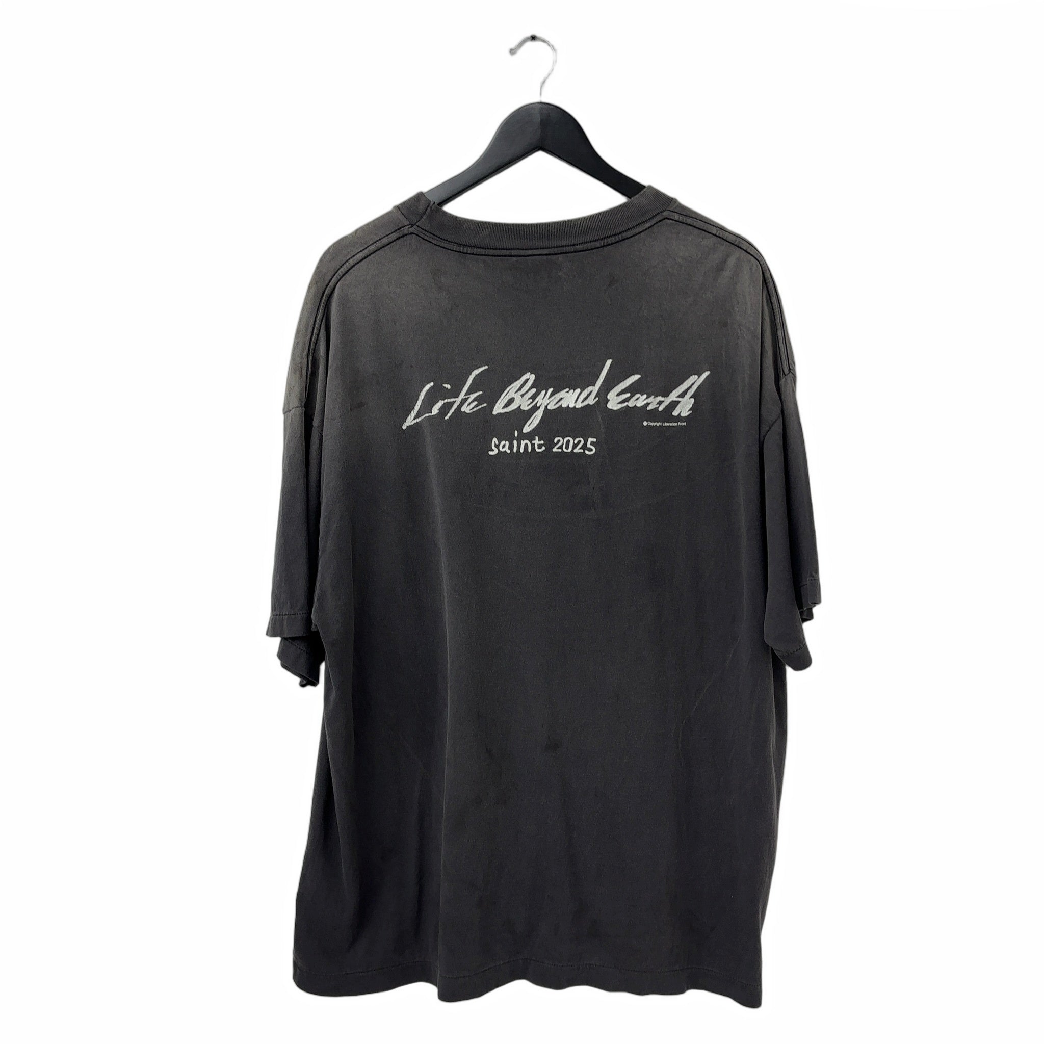 Saint Mxxxxxx x The Webster Life Beyond Earth T-Shirt Black