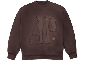 Travis Scott CJ X Audemars Piguet Logo Crewneck Brown