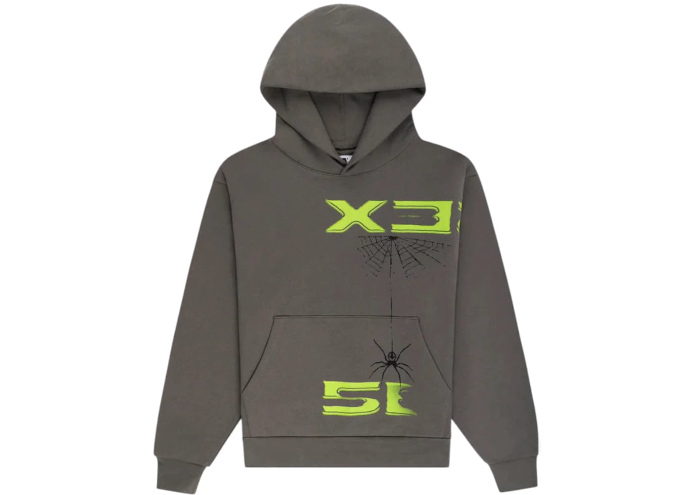 Sp5der 5EX Hoodie Slate Grey