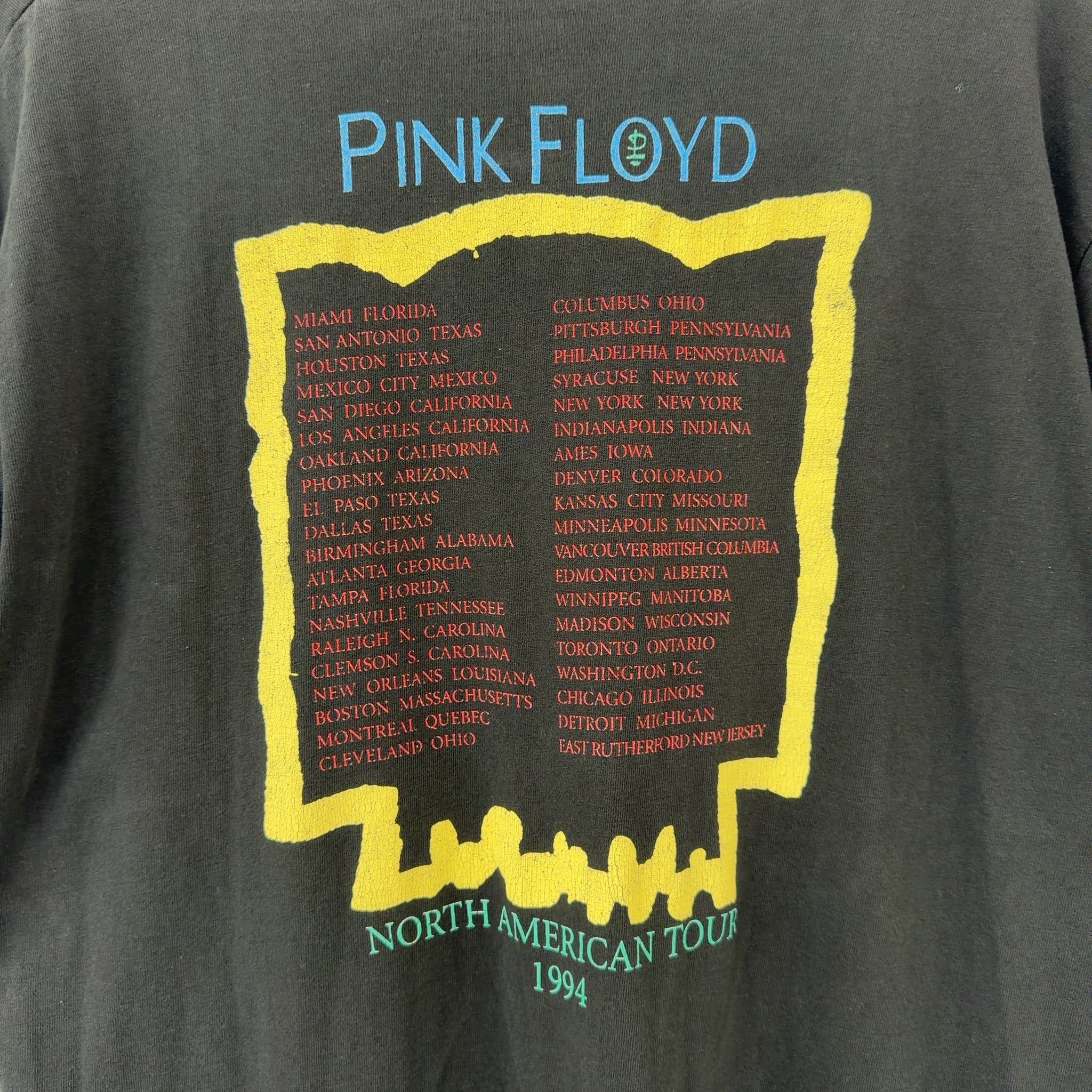 Vintage ‘94 Pink Floyd Tee North American Tour Tee