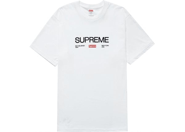 Supreme Est. 1994 Tee White