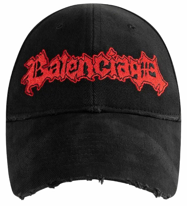 Balenciaga Cap 'Faded Black