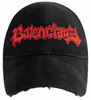 Balenciaga Cap 'Faded Black