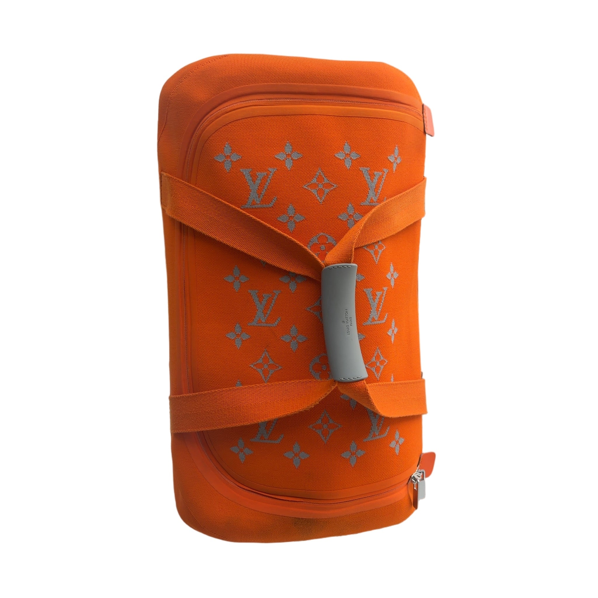 Louis Vuitton Jacquard 55 Orange Louis Vuitton Horizon Duffle Soft Orange
