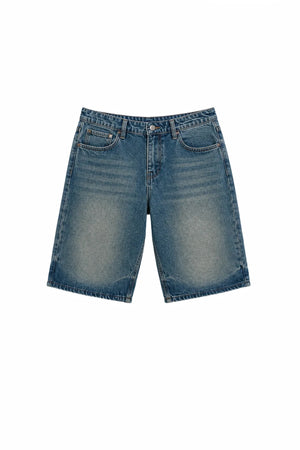Baggy Jorts Vintage Dark Denim
