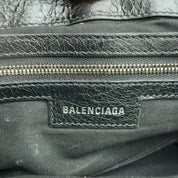 Balenciaga Le Cagole Mens XS Flap Bag Black