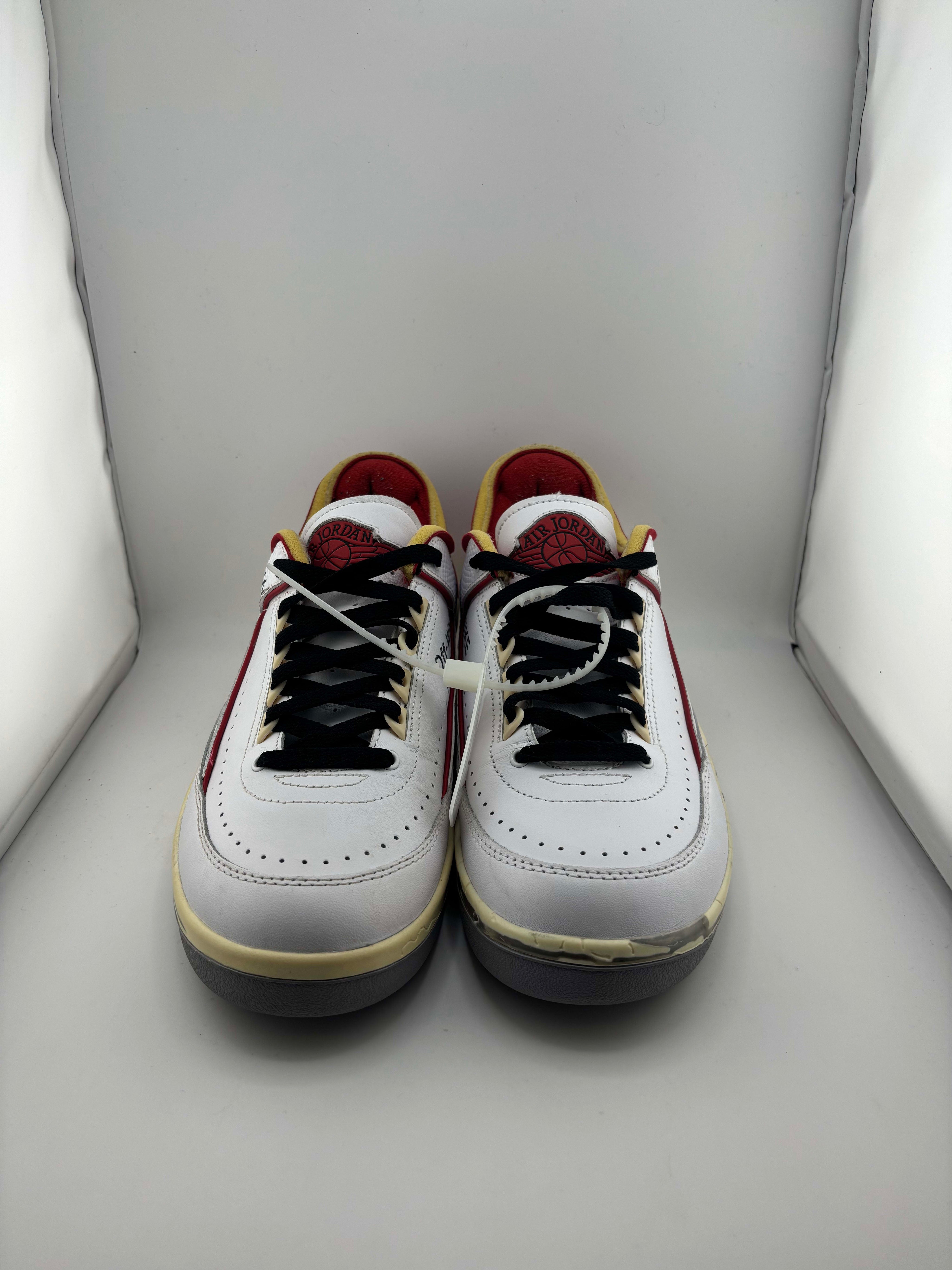 Jordan 2 Retro Low SP Off-White White Red