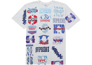 Supreme Flash Tee White