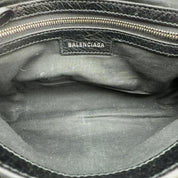 Balenciaga Le Cagole Mens XS Flap Bag Black