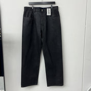 Givenchy Black Waxed Denim Jeans