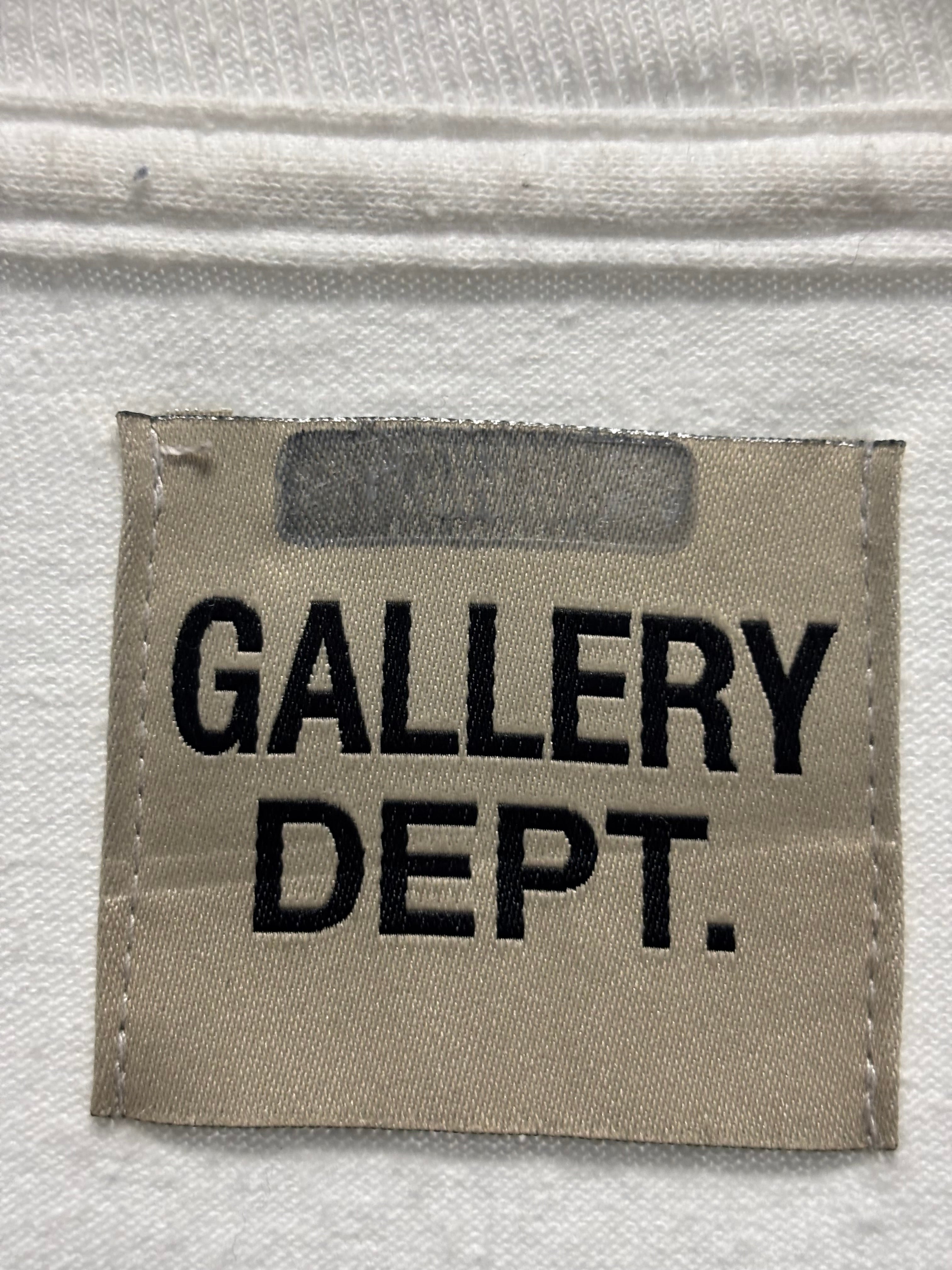 Gallery Dept. Puzzle Heart L/S Tee White